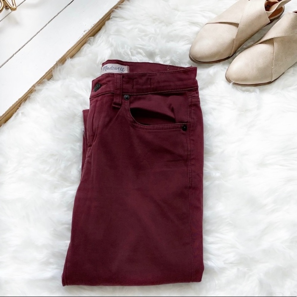 Madewell Skinny Skinny Sateen Jeans